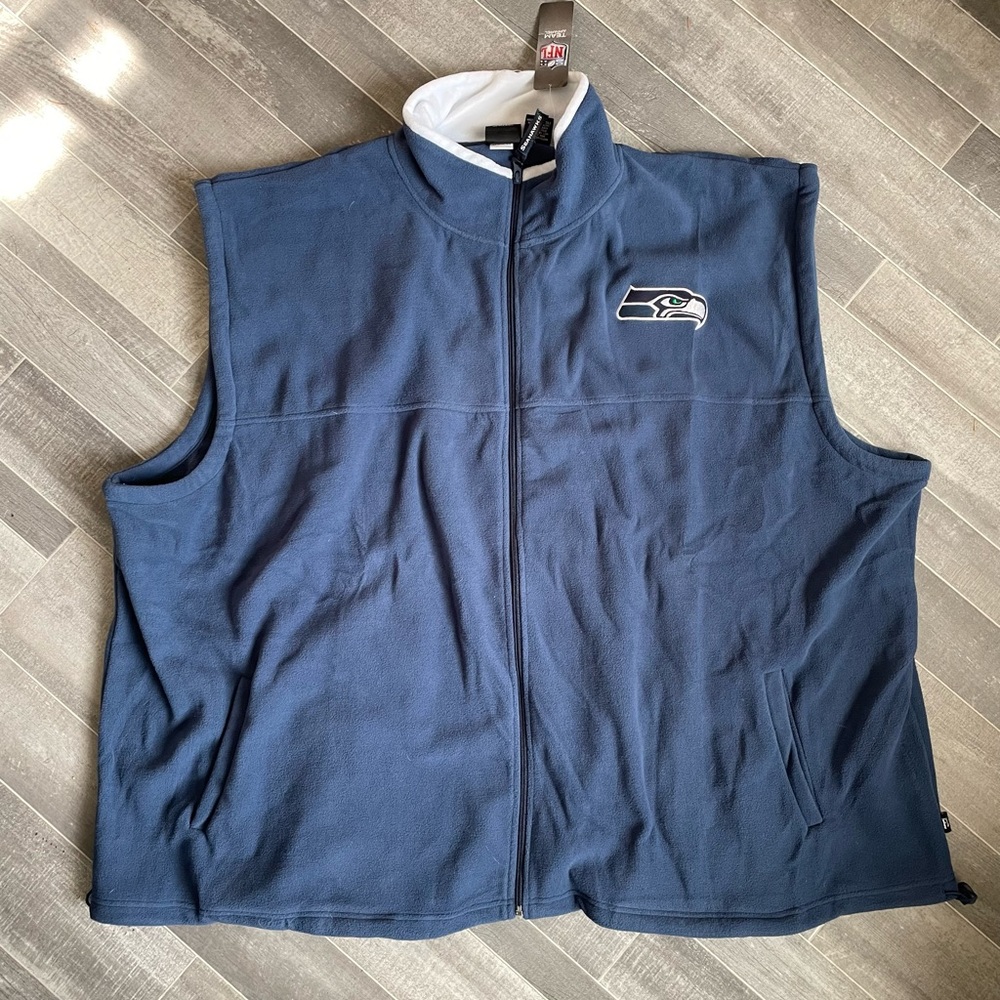 NFL-Seattle Seahawks-Vest Jacket-NFL Apparel-5XL NWT